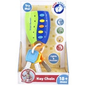 Wholesale - 5-BUTTONS KEY CHAIN PLAYSET C/P 10, UPC: 026753985920